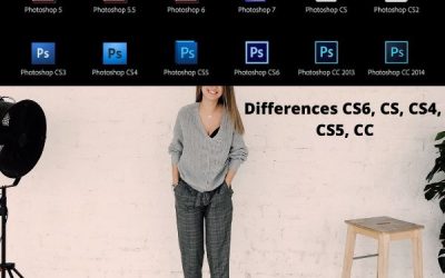 Differences between Photoshop (CS6, CS, CS4, CS5)