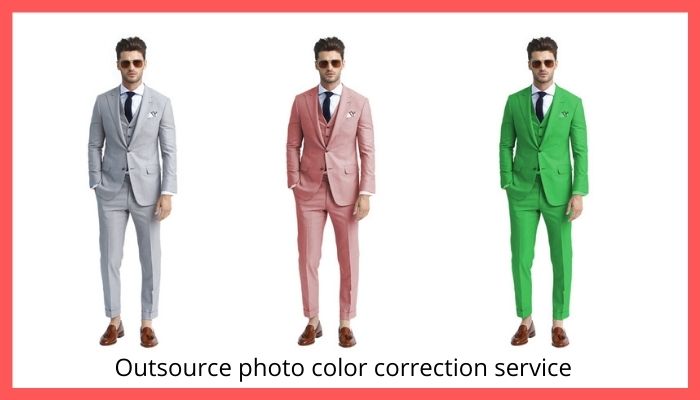 Outsource photo color correction service